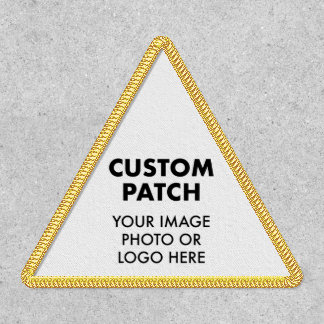 Custom Personalized TRIANGLE PATCH