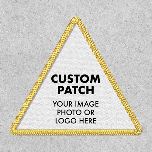 Custom Personalized TRIANGLE PATCH