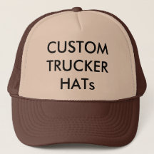 Custom Personalized TRUCKER HAT Blank Template