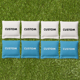 Custom Personalized TURQUOISE Cornhole Bag Toss