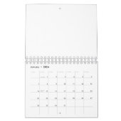 Custom Personalized Two-Page 5.5" x 7" Calendar | Zazzle