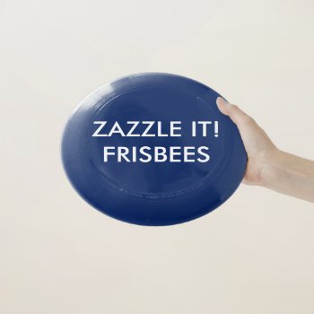 Custom Personalized Ultimate Frisbee Blank by GoOnZazzleIt at Zazzle