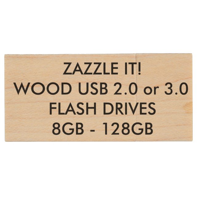 Custom Personalized USB 16GB 2.0 Flash Drive (Front)