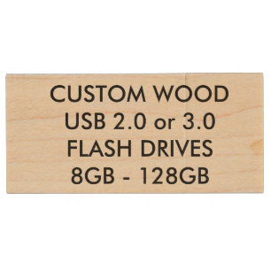 Custom Personalized USB 2.0 8GB Flash Drive