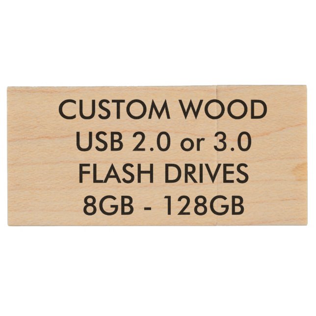 Custom Personalized USB 3.0 32GB Flash Drive (Front)