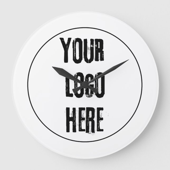 Custom Personalized Wall Clock (Front)