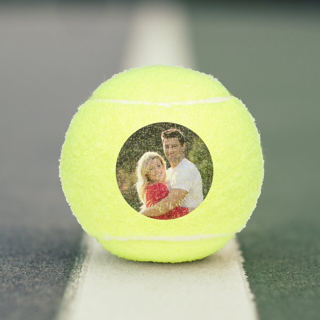 Custom Personalized Wedding Couple Family Photo Tennis Balls (Custom Personalized Wedding Couple Family Photo Tennis Balls)