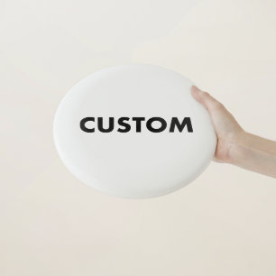 Custom Personalized WHITE Ultimate Wham-O Frisbee