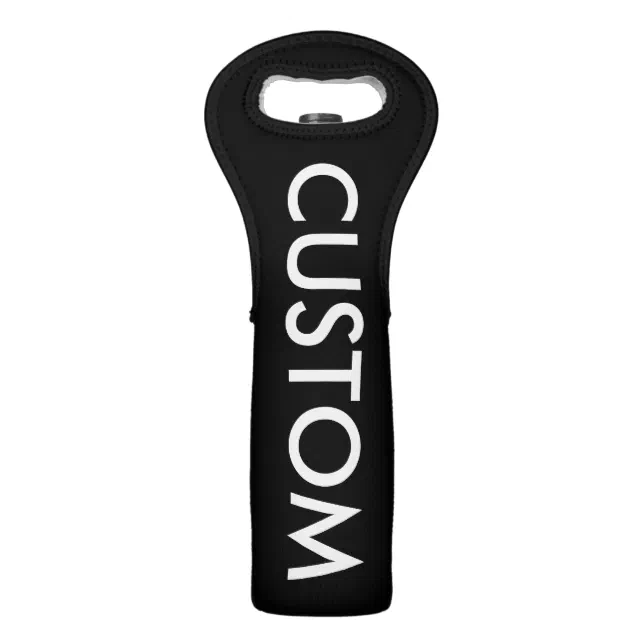 Custom Personalized Wine Sleeve Blank Template Wine Bag Zazzle