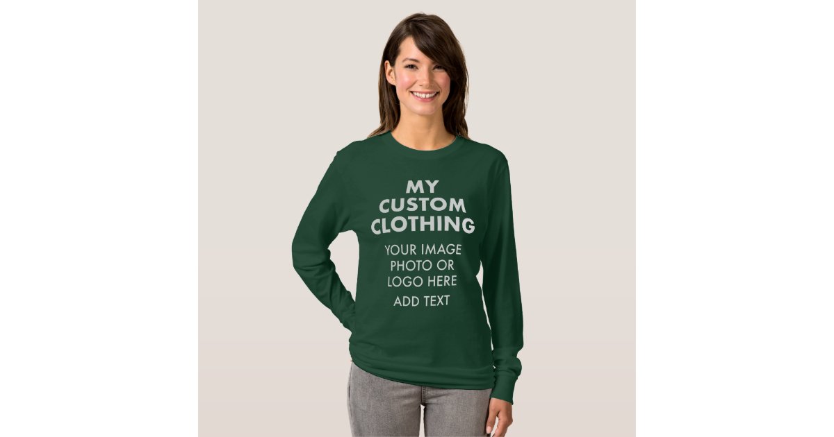 Custom Long-Sleeve Shirts – Order Personalized Designs