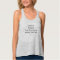Custom Personalized Womens Flowy Racerback Fashion