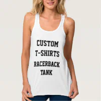 Personalized Women's Racerback Tank Top