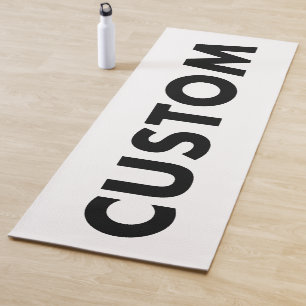 Custom Personalized Yoga Mat, BPA & phthalate Free Mat