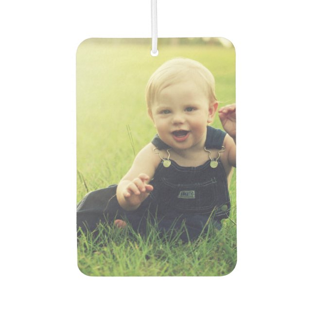 Custom Personalized Your Photo Car Air Freshener (Front)