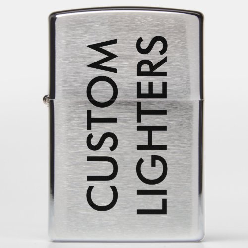 Custom Personalized Zippo Lighter Blank Template
