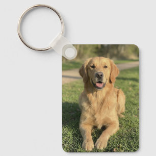Custom Pet 2 Photo Dog Lover Keepsake Keychain