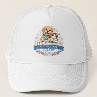 Custom Pet Boarding Adorable  Trucker Hat