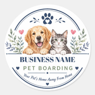 Custom Pet Boarding Sticker 