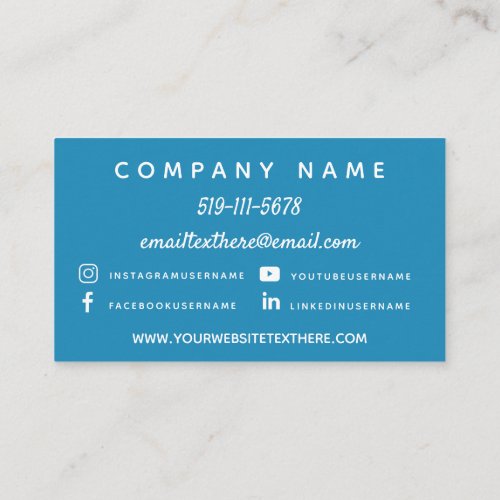 Custom Pet Business Card