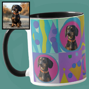 Custom Pet Dachshund or Your Photo Cute Dog Mom Mug