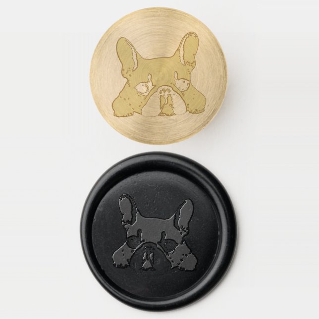 Custom Pet Dog Cat Photo Wax Seal Stamp (Stamped)