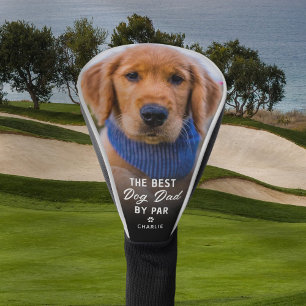 Custom Pet Dog Dad Photo Golf Head Cover