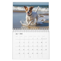 Custom Pet Dog Photo Calendar