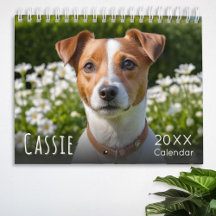 Custom Pet Dog Photo Calendar