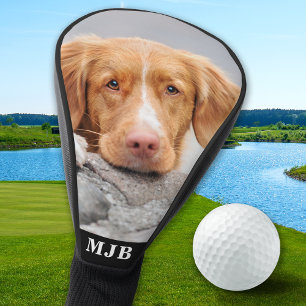 Custom Pet Dog Photo Cute Fun Personalized Golf Head Cover