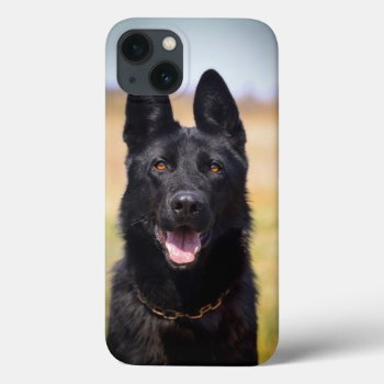 Custom Pet Dog Photo German Shepherd  Iphone 13 Case by HasCreations at Zazzle