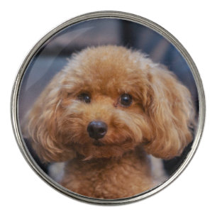 Custom Pet Dog Photo Golf Ball Marker