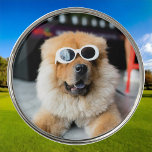Custom Pet Dog Photo Golf Ball Marker<br><div class="desc">Create your own funny personalized gift featuring your favorite pet dog photo.</div>