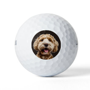 Custom Pet Dog Photo Golf Balls