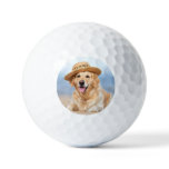 Custom Pet Dog Photo Modern Personalized Golf Balls Custom Pet Dog Photo Modern Personalized Golf Balls