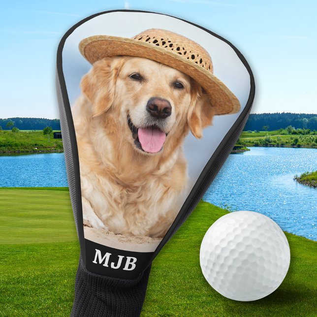 Custom Pet Dog Photo Modern Personalized Golf Head Cover (Creator Uploaded)