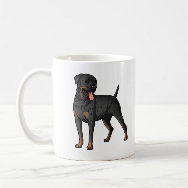 Custom Pet Dog Photo Mug (Left)