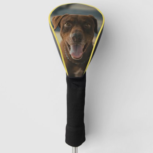 Custom Pet Dog Photo Personalized Golf Head Cover