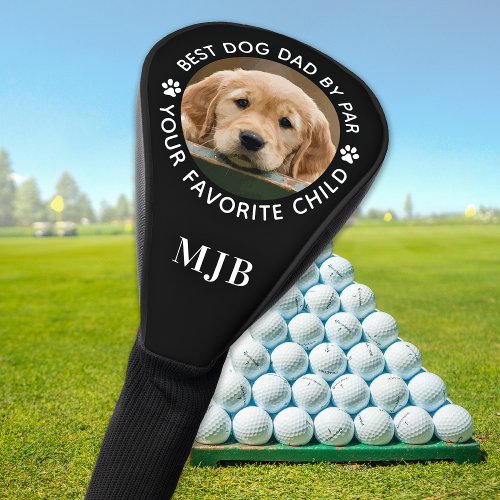 Custom Pet Dog Photo Personalized Monogram Golf Head Cover