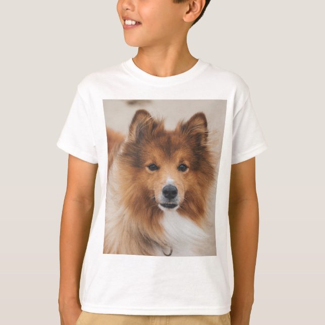 Custom Pet Dog Photo Personalized T-Shirt (Front)