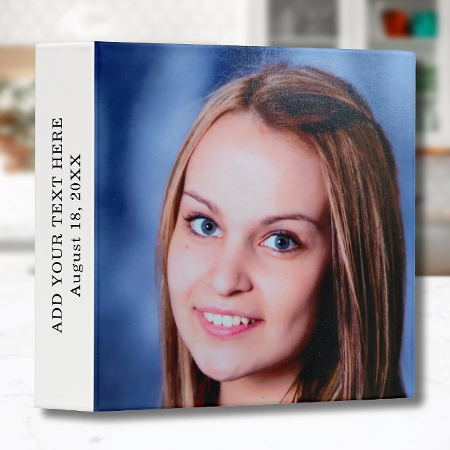 Custom Pet Family Photo Album Personalized 3 Ring Binder (Creator Uploaded)