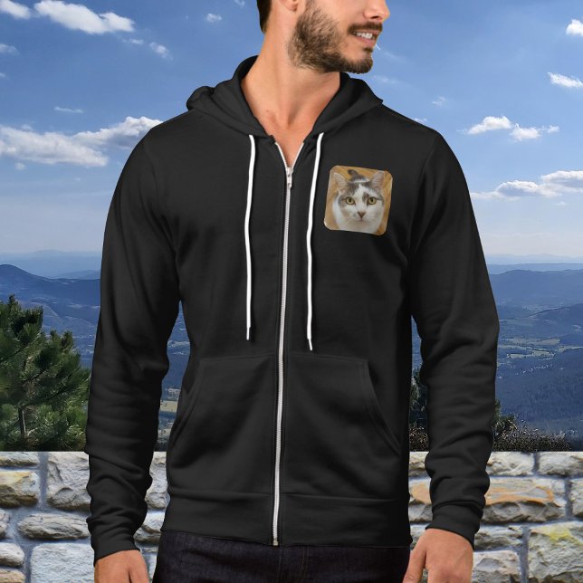 Custom Pet Family Photo Personalized Hoodie (Creator Uploaded)