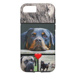 Custom Pet Instagram Photo Collage iPhone 8/7 Case