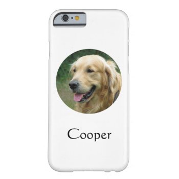 Custom Pet Iphone Case | Pet Photo And Name by lovableprintable at Zazzle
