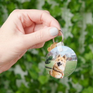 Custom Pet Keychain – Personalized Engraved Keyrin