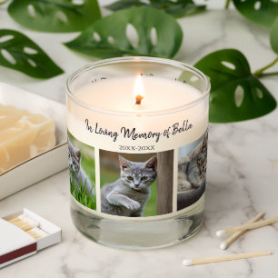 Custom Pet Memorial Candle-In Loving Memory Scented Candle