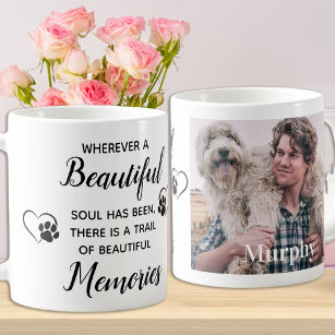 Custom Pet Memorial Pet Loss Sympathy Dog Photo Coffee Mug