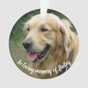 pet memorial ornament dog