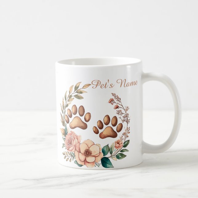 Custom Pet Mug – Personalized Dog & Cat Lover Gift (Right)