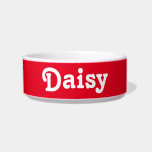 Custom Pet Name Bowl<br><div class="desc">Custom Pet Name Simple words. Font can be changed by clicking the "Edit Design" button.</div>