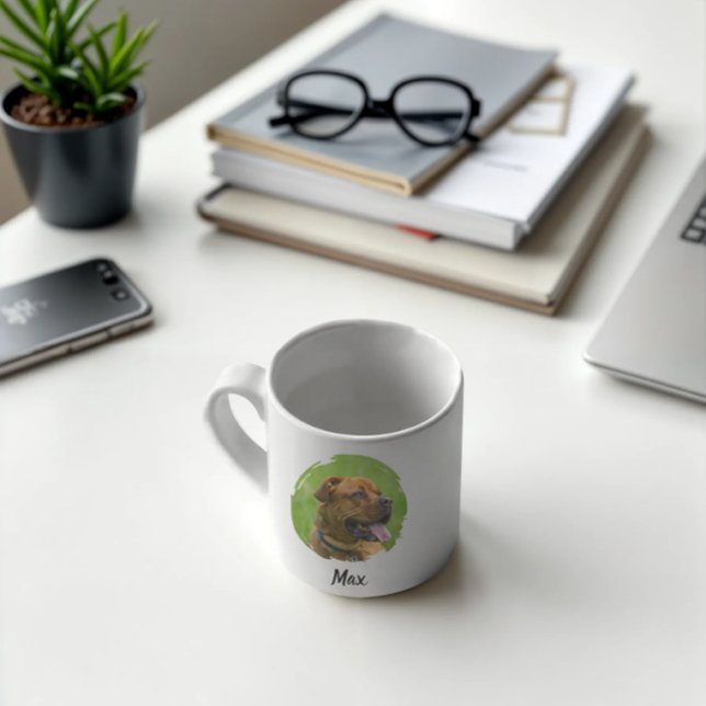 Custom Pet Name & Photo Back & Front Coffee Mug (Creator Uploaded)